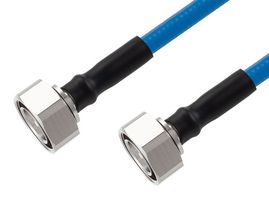 FAIRVIEW MICROWAVE FMCA2574-50CM PLENUM LOW PIM 7/16 DIN MALE TO 7/16 DIN MALE CABLE SPP-375-LLPL COAX USING TIMES MICROWAVE PARTS