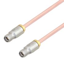 FAIRVIEW MICROWAVE FMCA2789-24 RF / Coaxial Cable Assembly, 24 ", 610 mm, FM-SR141CU-STR, RG402, 3.5mm Jack, 3.5mm Jack, 50 ohm
