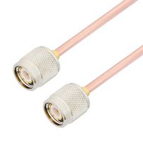 FAIRVIEW MICROWAVE FMCA2790-150CM TNC MALE TO TNC MALE CABLE RG402 TYPE .141 COAX IN 150 CM