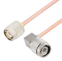FAIRVIEW MICROWAVE FMCA2791-12 RF / Coaxial Cable Assembly, 12 ", 305 mm, FM-SR141CU-STR, RG402, TNC Plug, TNC Right Angle Plug