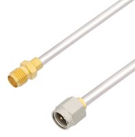 FAIRVIEW MICROWAVE FMCA2862-12 RF / Coaxial Cable Assembly, 12 ", 305 mm, FM-SR141ALTN-STR, RG402, SMA Plug, SMA Jack, 50 ohm