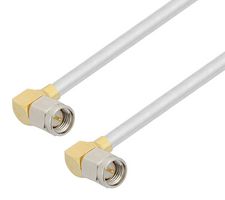FAIRVIEW MICROWAVE FMCA2864-24 RF / Coaxial Cable Assembly, 24 ", 610 mm, FM-SR141ALTN-STR, RG402, SMA Right Angle Plug