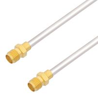FAIRVIEW MICROWAVE FMCA2867-24 RF / Coaxial Cable Assembly, 24 ", 610 mm, FM-SR141ALTN-STR, RG402, SMA Jack, SMA Jack, 50 ohm