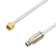 FAIRVIEW MICROWAVE FMCA2873-150CM 2.92MM MALE TO 2.92MM FEMALE CABLE TINNED ALUMINUM RG402 TYPE .141 COAX IN 150 CM