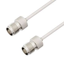 FAIRVIEW MICROWAVE FMCA2886-50CM TNC FEMALE TO TNC FEMALE CABLE TINNED COPPER RG402 TYPE .141 COAX IN 50 CM