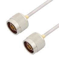 FAIRVIEW MICROWAVE FMCA2896-200CM N MALE TO N MALE CABLE TINNED COPPER RG402 TYPE .141 COAX IN 200 CM