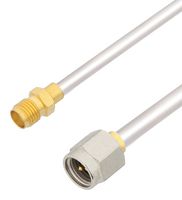 FAIRVIEW MICROWAVE FMCA2907-12 RF / Coaxial Cable Assembly, 12 ", 305 mm, FM-SR141CUTN-STR, RG402, SMA Plug, SMA Jack, 50 ohm