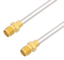 FAIRVIEW MICROWAVE FMCA2912-24 RF / Coaxial Cable Assembly, 24 ", 610 mm, FM-SR141CUTN-STR, RG402, SMA Jack, SMA Jack, 50 ohm