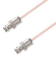 FAIRVIEW MICROWAVE FMCA2935-24 Cable RF / Coaxial ensamblado, 24 ", 610 mm, FM-SR086CU-STR, RG405, BNC Jack, BNC Jack, 50 ohm