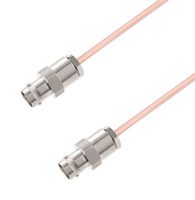 FAIRVIEW MICROWAVE FMCA2935-60 BNC FEMALE TO BNC FEMALE CABLE RG405 TYPE .086 COAX IN 60 INCH