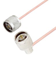 FAIRVIEW MICROWAVE FMCA2937-24 RF / Coaxial Cable Assembly, 24 ", 610 mm, FM-SR086CU-STR, RG405, N Type Plug