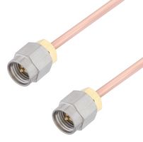 FAIRVIEW MICROWAVE FMCA2947-24 RF / Coaxial Cable Assembly, 24 ", 610 mm, FM-SR086CU-STR, RG405, SMA Plug, SMA Plug, 50 ohm