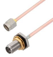 FAIRVIEW MICROWAVE FMCA2960-12 RF / Coaxial Cable Assembly, 12 ", 305 mm, FM-SR086CU-STR, RG405, 2.92mm Plug
