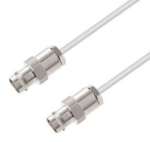 FAIRVIEW MICROWAVE FMCA2991-200CM BNC FEMALE TO BNC FEMALE CABLE TINNED ALUMINUM RG405 TYPE .086 COAX IN 200 CM