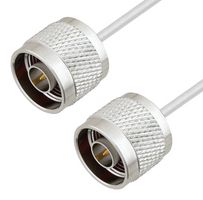 FAIRVIEW MICROWAVE FMCA2992-60 N MALE TO N MALE CABLE TINNED ALUMINUM RG405 TYPE .086 COAX IN 60 INCH