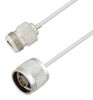 FAIRVIEW MICROWAVE FMCA2994-24 RF / Coaxial Cable Assembly, 24 ", 610 mm, FM-SR086ALTN-STR, RG405, N Type Plug, N Type Jack