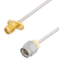 FAIRVIEW MICROWAVE FMCA3006-12 RF / Coaxial Cable Assembly, 12 ", 305 mm, FM-SR086ALTN-STR, RG405, SMA Plug, SMA Jack, 50 ohm