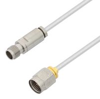 FAIRVIEW MICROWAVE FMCA3050-12 RF / Coaxial Cable Assembly, 12 ", 305 mm, 0.086" Semi Rigid, RG405, 2.4mm Plug, 2.4mm Jack