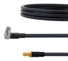 FAIRVIEW MICROWAVE FMC00357-12 Low Loss RA SMA Male to RP SMA Female Cable LMR-240 Coax in 12 Inch