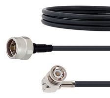 FAIRVIEW MICROWAVE FMC00398-24 Low Loss N Male to RA N Male Cable LMR-200 Coax in 24 Inch