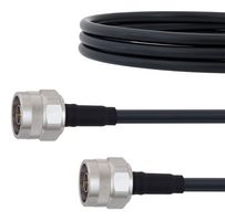 FAIRVIEW MICROWAVE FMC00401-12 Low Loss N Male to N Male Cable LMR-240 Coax in 12 Inch with Times Microwave components
