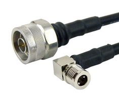 FAIRVIEW MICROWAVE FMC0123240-60 N MALE TO RA QMA MALE CABLE LMR-240 COAX IN 60 INCH WITH TIMES MICROWAVE CONNECTORS