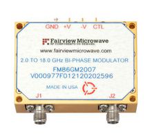 FAIRVIEW MICROWAVE FM86GM2007 0-180 DEGREES BI-PHASE MODULATOR FROM 2