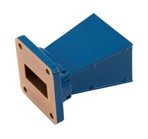 FAIRVIEW MICROWAVE FM9858B-10 WR-112 WAVEGUIDE STANDARD GAIN HORN ANTENNA WITH SQUARE FLANGE, 10 DBI GAIN AND 7.05 GHZ TO 10 GHZ