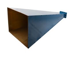 FAIRVIEW MICROWAVE FM9862B-20-CPRG WR-229 WAVEGUIDE STANDARD GAIN HORN ANTENNA OPERATING FROM 3.3 GHZ TO 4.9 GHZ WITH A NOMINAL 20 DB GAIN WITH CPRG FLANGE
