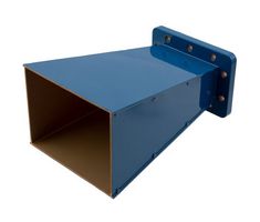 FAIRVIEW MICROWAVE FM9863B-10-CPRG WR-284 WAVEGUIDE STANDARD GAIN HORN ANTENNA OPERATING FROM 2.6 GHZ TO 3.95 GHZ WITH A NOMINAL 10 DBI GAIN WITH CPRG FLANGE