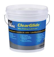 IDEAL 31-381 Lubricant, Pail, Gel, 1 Gallon, ClearGlide Series