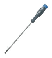 IDEAL 36-245 Screwdriver, Slotted, 0.16" Tip, 6" Blade, 9.56" OAL