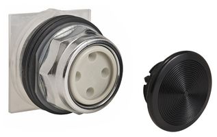 SCHNEIDER ELECTRIC 9001KR4B Switch Actuator, Black, Schneider Harmony 9001K Series 30mm Pushbutton Switches