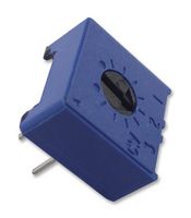 VISHAY M63M102KB40 Recortador, Una Vuelta, Cermet, Ajuste Superior, 1 kohm, Through Hole, 1 Vueltas