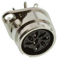 PREHKEYTEC 71206-080/0800 DIN Audio / Video Connector, 8 Contacts, Jack, Panel Mount, Solder, Tin Plated Contacts