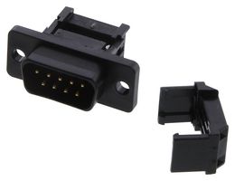 AMPHENOL COMMUNICATIONS SOLUTIONS L117DEFRB09P D Sub Connector, Standard, Plug, DFR Series, 9 Contacts, DE, IDC / IDT
