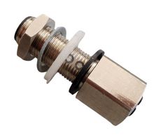 TURCK FKM-FS57-M12 Feedthrough Connector, M12, Female to Male, Fieldbus Systems, 5 Pin, 150 V, 4 A, FKM Series