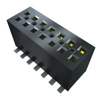 SAMTEC FLE-107-01-G-DV-K-TR PCB Receptacle, Board-to-Board, Wire-to-Board, 1.27 mm, 2 Rows, 14 Contacts