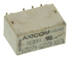 AXICOM - TE CONNECTIVITY V23079G2008X079 Relevador de Señal, 3 VDC, DPDT, 2 A, Serie P2/V23079, Montaje Superficial, Sin Enclavamiento