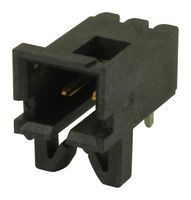 TE CONNECTIVITY - AMP 5-103904-1 Pin Header, R/A, Wire-to-Board, 2.54 mm, 1 Rows, 2 Contacts, Through Hole Right Angle