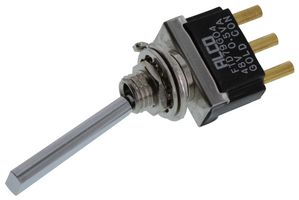 ALCOSWITCH - TE CONNECTIVITY FTD79G04 Toggle Switch, On-None-On, SPDT, Non Illuminated, F Series, Panel Mount