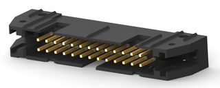 AMP - TE CONNECTIVITY 5102153-6 Pin Header, Wire-to-Board, 2.54 mm, 2 Rows, 26 Contacts, Through Hole, AMP-LATCH Series