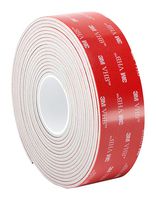 3M 3-5-5962 Tape, Pressure Sensitive Adhesive, Acrylic Adhesive, PE (Polyethylene) Film, Black, 63 mil (1.6 mm)