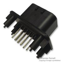 TE CONNECTIVITY - AMP 1-776262-1 Rectangular Power Connector, 14 Contacts, AMPSEAL Series, PCB Mount, Through Hole, 2 mm, Header