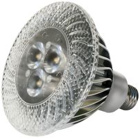 3M RCPAR38B3 LED Light Bulb, Reflector, Medium Screw, White, 3000 K, Dimmable, 25°