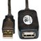 Tripp-Lite - U026-016 USB 2.0 Extension Cable, USB A, USB A, 4,8m, USB A x2, USB port & device