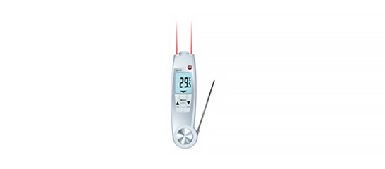 Testo 104-IR - Infrared/penetration food thermometer