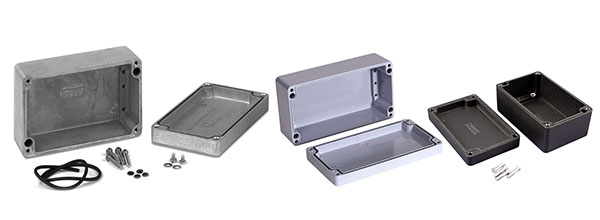 Die-cast aluminum enclosures