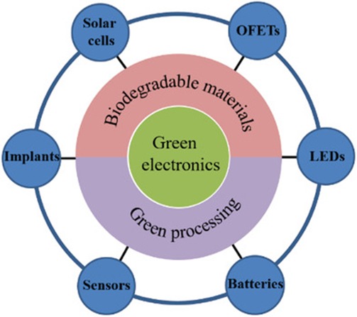 Figure 2: Biodegradable materials & green processing