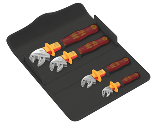 Spanner Set, Self-Adjustable, VDE, 4 Pieces, Joker 6004 Series (Source)